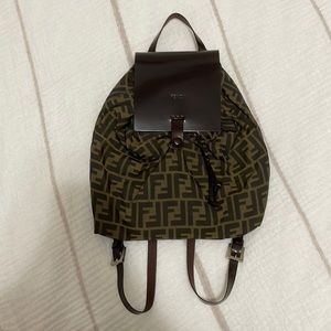 Fendi Zucca Monogram Backpack